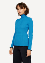 Laden Sie das Bild in den Galerie-Viewer, Neue Farbe HW24! Oleana Primary palette Pullover in der Farbe Azure