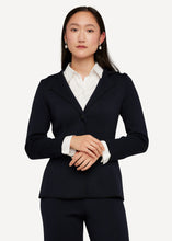 Laden Sie das Bild in den Galerie-Viewer, Blazerjacke Twilly in Blau / Schwarz