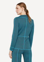 Laden Sie das Bild in den Galerie-Viewer, Blazerjacke Twilly in der Farbe Lagoon