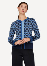 Laden Sie das Bild in den Galerie-Viewer, Oleana Jacke Bijou in Blau
