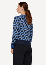 Laden Sie das Bild in den Galerie-Viewer, Oleana Jacke Bijou in Blau