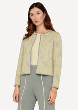 Laden Sie das Bild in den Galerie-Viewer, Neu - Oleana Impressionist Cardigan in der Farbe Light yellow
