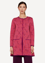 Laden Sie das Bild in den Galerie-Viewer, Neu - Impressionist Longcardigan in Passionate pink