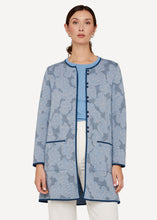 Laden Sie das Bild in den Galerie-Viewer, Neu - Impressionist Longcardigan in Breeze - blue