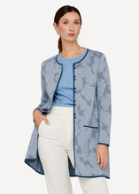 Laden Sie das Bild in den Galerie-Viewer, Neu - Impressionist Longcardigan in Breeze - blue