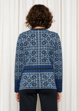 Laden Sie das Bild in den Galerie-Viewer, Neue Farbe HW24! Oleana Cardigan Oksana in Blau