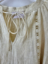 Laden Sie das Bild in den Galerie-Viewer, Sommerbluse von HEMISPHERE Cashmere in Summer yellow