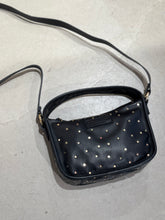Laden Sie das Bild in den Galerie-Viewer, TIEFENBACHER LEHMANN Tasche Brioche Mini Schwarz mit Nieten