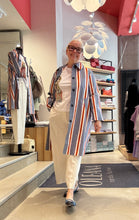 Laden Sie das Bild in den Galerie-Viewer, Kurzmantel von NIU mit Streifen