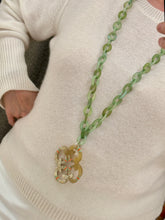 Laden Sie das Bild in den Galerie-Viewer, NEU! YULYAFFAIRS Kette Chester Nizza in Grün