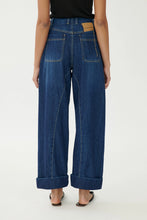 Laden Sie das Bild in den Galerie-Viewer, Weit geschnittene Barrel Jeans