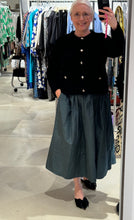 Laden Sie das Bild in den Galerie-Viewer, Neu! NIÜ Midirock in Taft in Salvia