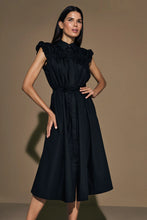Laden Sie das Bild in den Galerie-Viewer, Kleid JUNA von ARMARGENTUM in Schwarz