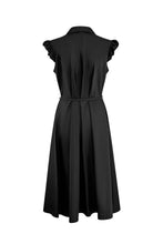 Laden Sie das Bild in den Galerie-Viewer, Kleid JUNA von ARMARGENTUM in Schwarz