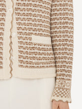 Laden Sie das Bild in den Galerie-Viewer, HW2025 Oleana Cardigan Design Sigrid in Beige