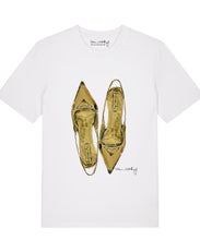 Laden Sie das Bild in den Galerie-Viewer, T-Shirt Unartig Golden Shoes