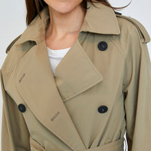 Laden Sie das Bild in den Galerie-Viewer, Trench-Mantel von HEYER in der Farbe beige