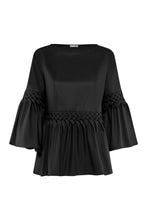 Laden Sie das Bild in den Galerie-Viewer, Bluse Juliette von ARMARGENTUM in Schwarz