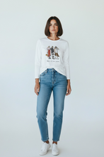 Laden Sie das Bild in den Galerie-Viewer, Langarm T-Shirt von Ralin. Illustration Nadja König