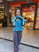 Laden Sie das Bild in den Galerie-Viewer, NIÜ Blazerjacke in der Farbe Azul