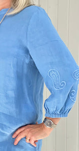 Neu! BACKSTAGE  Tunikabluse Morgana in der Farbe Malibu