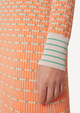 Laden Sie das Bild in den Galerie-Viewer, Neu! Oleana Long Cardigan Flow in der Farbe Orange expression