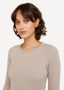 Neu HW24! Pullover Bellflower mit Raglanärmel in der Farbe Pale umber - Beige