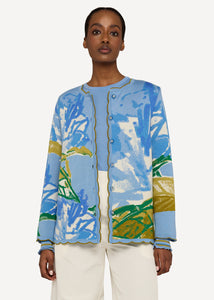 OLEANA x EDDA - Jacke Johanne in Light blue
