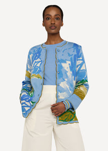 OLEANA x EDDA - Jacke Johanne in Light blue