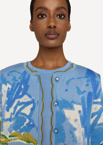 OLEANA x EDDA - Jacke Johanne in Light blue