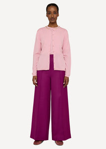 OLEANA x EDDA - Anne Cleo Cardigan in Rosé