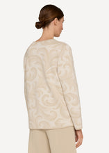 Laden Sie das Bild in den Galerie-Viewer, OLEANA Rosemaling Cardigan Pearl
