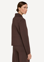 Laden Sie das Bild in den Galerie-Viewer, OLEANA Baroniet Jacke in der Fabe Burnt umber
