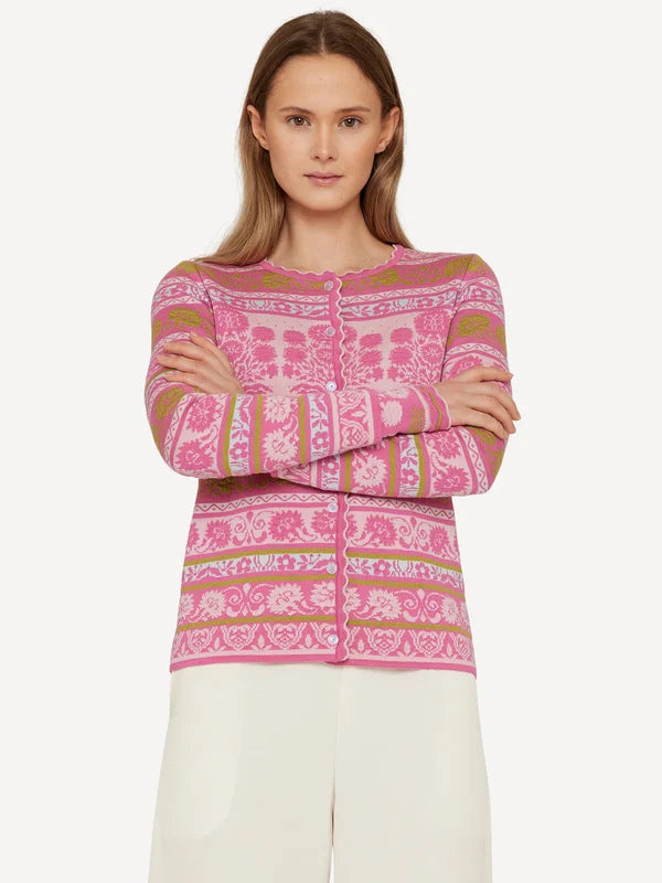 NEU - Oleana Cardigan Granada in Rosé und Pink