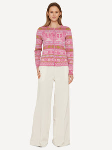 NEU - Oleana Cardigan Granada in Rosé und Pink