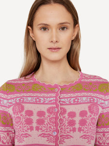 NEU - Oleana Cardigan Granada in Rosé und Pink