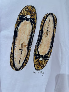 UNARTIG T-Shirt Leo Ballerinas
