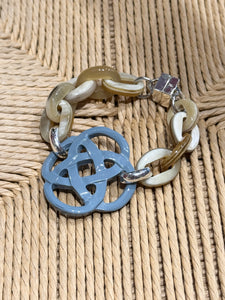 YULYAFFAIRS Armband MIA-INFINITY in nordisch Blau