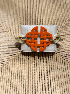 YULYAFFAIRS Armband MIA Luzie in Orange