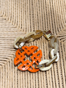 YULYAFFAIRS Armband MIA Luzie in Orange