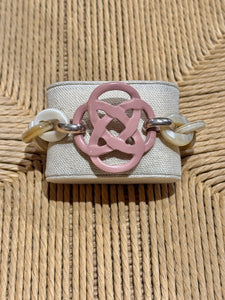 YULYAFFAIRS Armband MIA Infinity in Altrosa