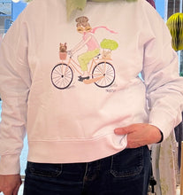 Laden Sie das Bild in den Galerie-Viewer, SuStyle Sweatshirt Motiv Bicycle
