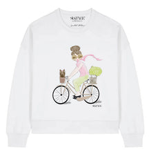 Laden Sie das Bild in den Galerie-Viewer, SuStyle Sweatshirt Motiv Bicycle
