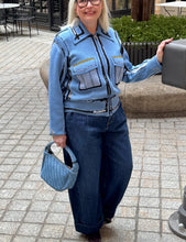 Laden Sie das Bild in den Galerie-Viewer, Tasche FRESIA in Demin von VIAMAILBAG
