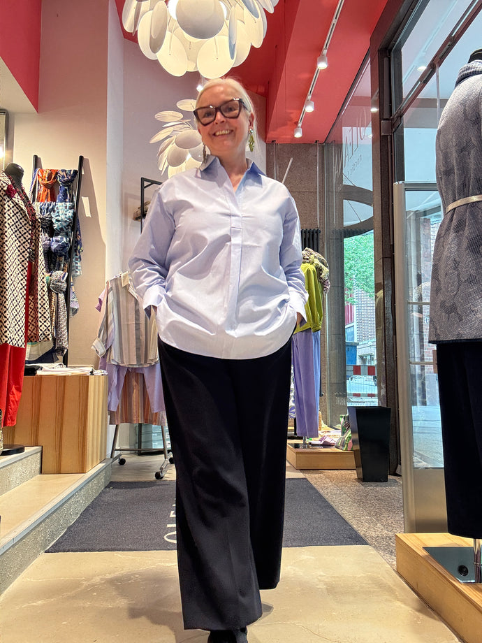 Narcisa Bluse ARYA in der Farbe Hellblau
