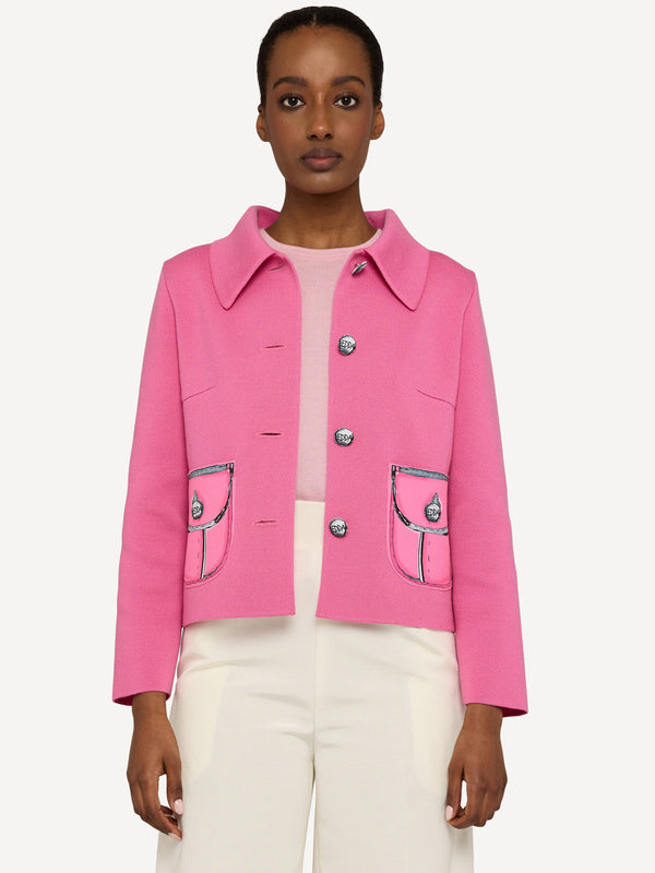 OLEANA x EDDA - Jacke Pauline in Pink