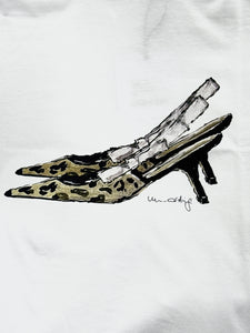 T-Shirt Unartig Slingspumps Leo