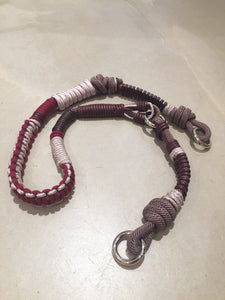 TIEFENBACHER LEHMANN Makramee Strap BARCELONA in lavender ruby