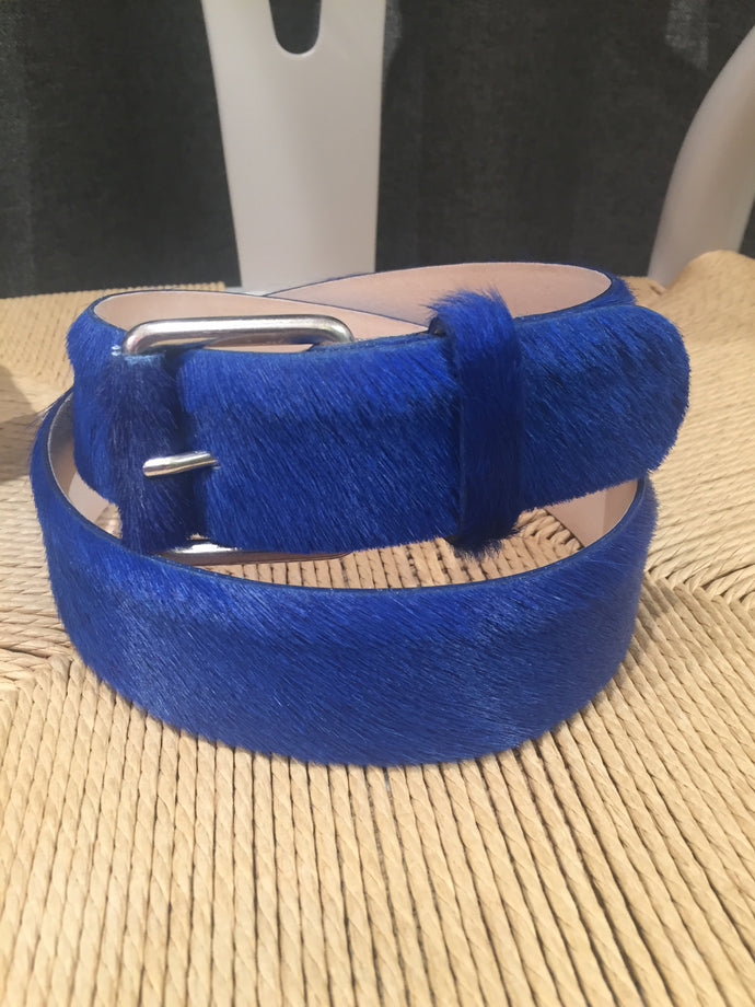 LINDA NEIBER Fellgürtel -  Royal