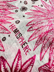 Hemisphere Schal Inke in Pink